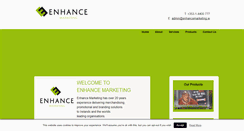 Desktop Screenshot of enhancemarketing.ie